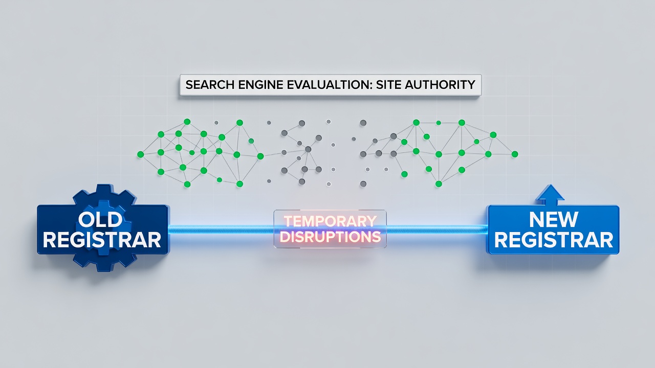 Domain Registrar Transitions Often Trigger Shifts in Search Engine Site Authority Evaluation